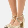 Anna Field Leather- Klassieke Pumps - Gold -Modekleding Winkel 004a6a0ddf4a4c61b6f2ccffce93cdca