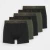 Pier One 5 Pack - Onderbroeken -Black/Khaki 1 Pier One 5 Pack - Onderbroeken -Black/Khaki -Modekleding Winkel 00955010cec94d048deaec05ec199c27