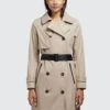 Khujo Trenchcoat - Beige -Modekleding Winkel 0390494f6d0e425ba890d192f3b6b13d
