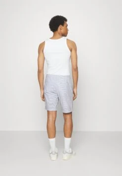 Pier One Pleated Seersucker Short - Shorts - Blue -Modekleding Winkel 0505307b83204187a2876ecbcc2f0c68