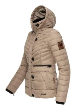 Navahoo Winterjas - Taupe Grey -Modekleding Winkel 06339f3e785642319171c759a9ce9acc