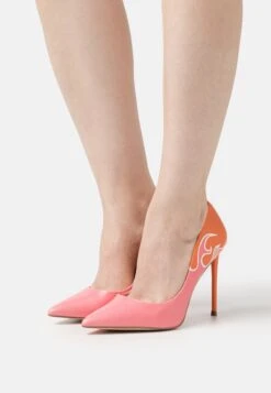Steve Madden Vala - Hoge Hakken - Pink/Orange -Modekleding Winkel 09189f76679e4b53b57d358a21244987