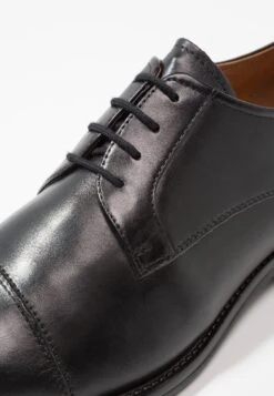 Pier One Leather - Veterschoenen - Black -Modekleding Winkel 0c1bf7a563c24491b5fa11d5ce6ed8a8