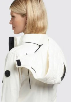 Khujo Dalis Shiny - Jas - Cremeweiß -Modekleding Winkel 10b9380a2d3a4c8191864b2028deef57