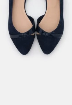 Anna Field Leather- Ballerina'S - Dark Blue -Modekleding Winkel 12734b4526ad40daaedd6b2c2c210b33