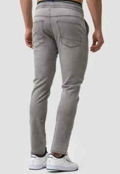 Indicode Jeans Fabrizio - Slim Fit Jeans - Vintage Grey -Modekleding Winkel 12866bb0b0a944089a86970f16667dc3