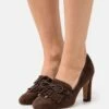 Anna Field Leather - Klassieke Pumps - Dark Brown -Modekleding Winkel 12fe25a0fc0a4c93a6da1445cc1c50c8