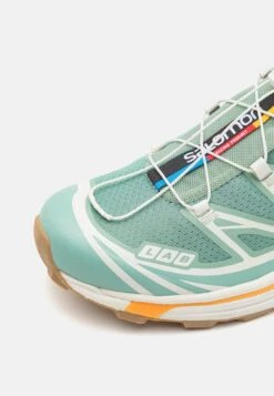 Salomon Xt-6 Unisex - Sneakers Laag - Granite Green/Aquifer/Blazing Orange -Modekleding Winkel 13c3575515bb4262a6d1c4f354a7b549