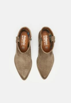 Felmini West - Cowboy-/Bikerlaarsjes - Marvin Lead Grey -Modekleding Winkel 14d6ba6853b8456cabd85fca38fbbb47