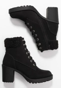 Anna Field Winter Boot - Enkellaarsjes Met Plateauzool - Black 12 Anna Field Winter Boot - Enkellaarsjes Met Plateauzool - Black -Modekleding Winkel 155f8fed223d4582b636130f8e4a2046