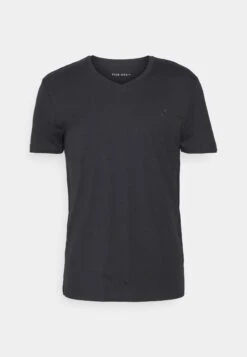 Pier One V Neck Bird Tonal 3 Pack - T-Shirt Basic - Light Brown/White/Dark Blue -Modekleding Winkel 16dbb85cde8744eb9c849392873d7433