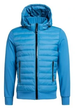 Khujo Bolt Matt - Jas - Blau -Modekleding Winkel 1864a92c02dd4e22b3f08a97635ef2a0