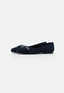 Anna Field Leather- Ballerina'S - Dark Blue -Modekleding Winkel 1e35dc83af634d129ce0c7b3d67a48f3