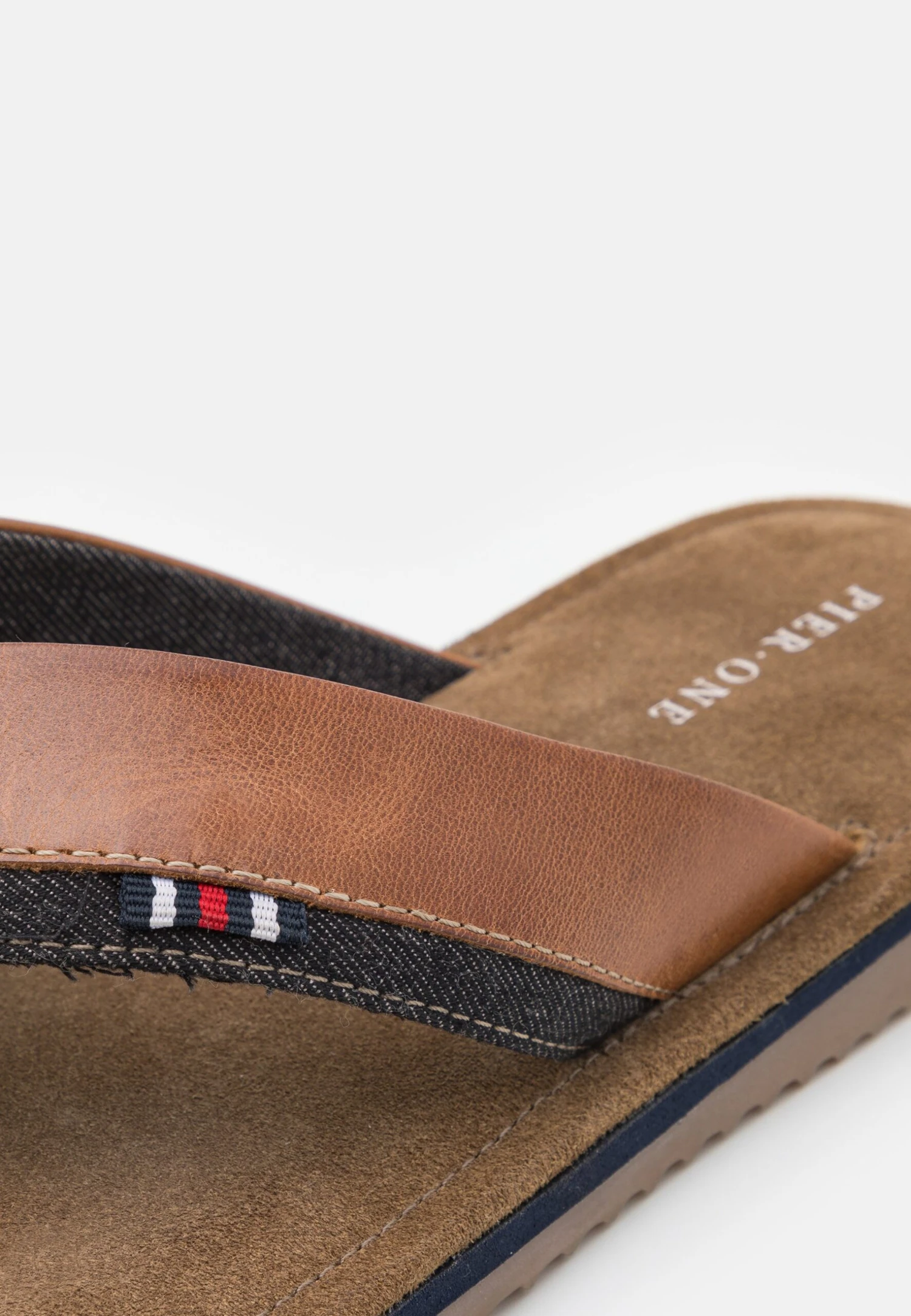 Pier One Leather - Teensandalen - Cognac 8 Pier One Leather - Teensandalen - Cognac - Afbeelding 6