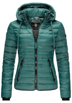 Navahoo Lulana - Jas - Petrol Melange -Modekleding Winkel 20ef20c88df04de9a326da66c6385f63