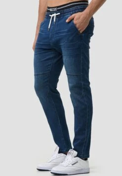 Indicode Jeans Fabrizio - Slim Fit Jeans - White Rinse -Modekleding Winkel 218df1a280f04639be47333127268602