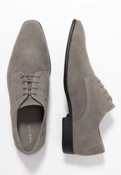 Pier One Veterschoenen - Grey -Modekleding Winkel 2254045844ce450fb722fee451b3eb36