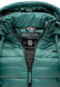 Navahoo Lulana - Jas - Petrol Melange -Modekleding Winkel 27775143c08946a6a428fe7e86ebf201