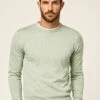 Hackett London Crew - Trui - Dusty Green -Modekleding Winkel 2add61f164834f968a12eb496784fa06