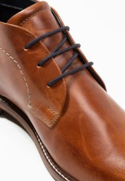 Pier One Leather - Veterschoenen - Cognac -Modekleding Winkel 2bbed48347414e5d9bfaa307a1cddb65