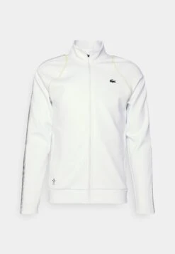 Lacoste Sport Tennis Jacket Med - Trainingsvest - Blanc Jaune -Modekleding Winkel 2ec66ba3c66742be998d925cd0e7782c