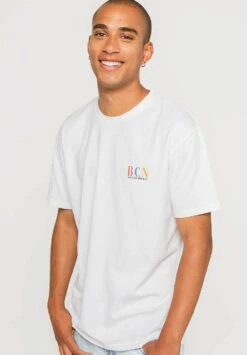 Kaotiko Barcelone - T-Shirt Print - Weiß