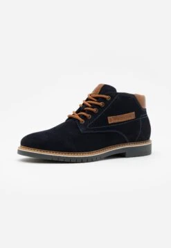 Bugatti Caj - Sportieve Veterschoenen - Dark Blue -Modekleding Winkel 31bf5f95fa1440d5995bd76b4eef1b53