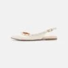 Even&Odd Slingback Ballerina´S - White -Modekleding Winkel 37b23ecd2ef54f958d820c2b23cfeb12