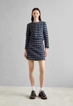 Sandro Recoupe - Blazer - Bleu/Noir -Modekleding Winkel 390b5defff74488f9d82a4a938352fd2