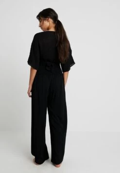 Seafolly Beach Basics Shirred Waist Wrap Pant - Strandaccessoire - Black -Modekleding Winkel 3b1d3bca3f7e4129b7c33e1c4e3caccc