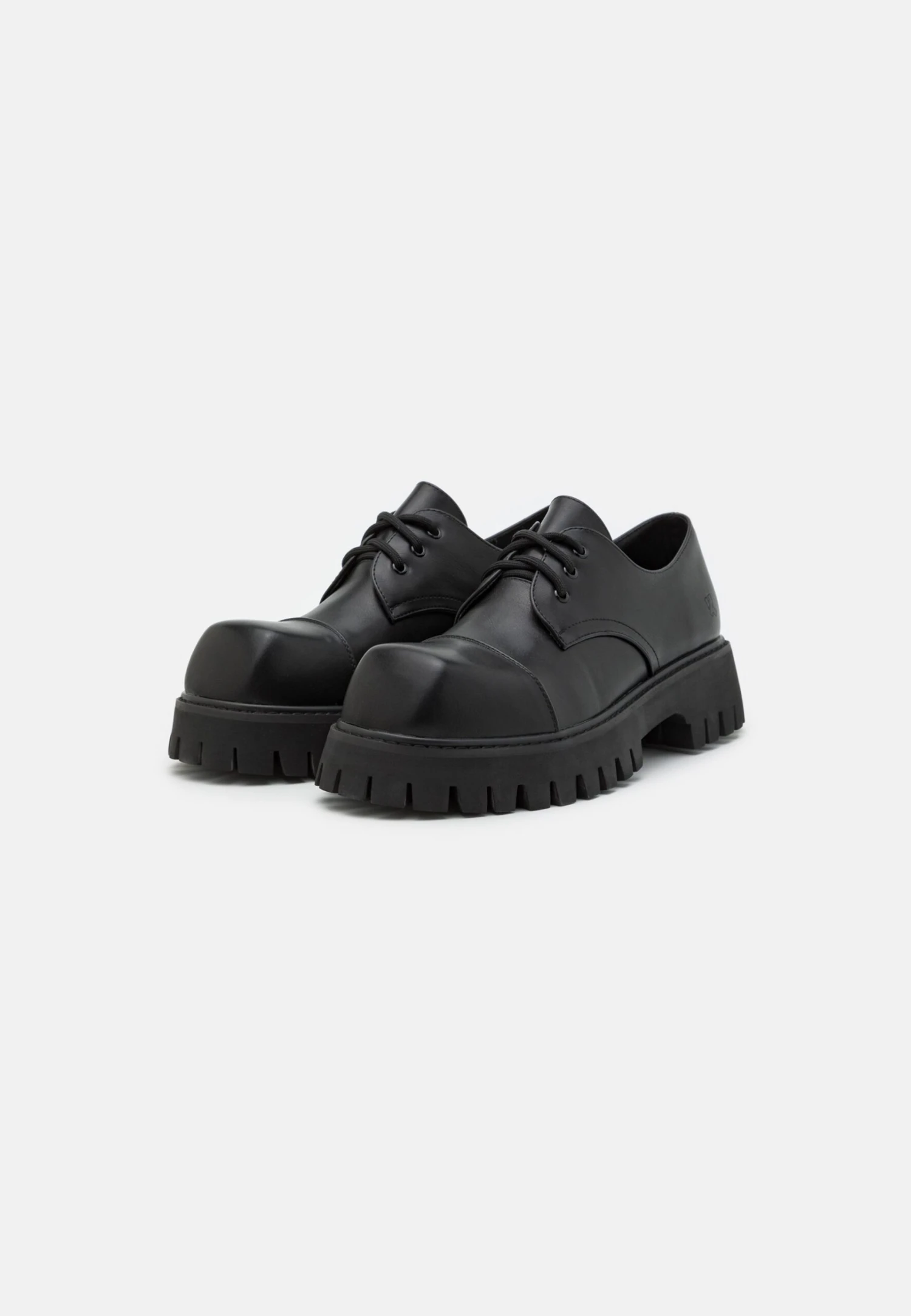 KOI FOOTWEAR The Corrupter Mens Square Toe Shoes - Veterschoenen - Black 4 KOI FOOTWEAR The Corrupter Mens Square Toe Shoes - Veterschoenen - Black - Afbeelding 2