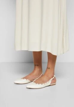 Even&Odd Slingback Ballerina´S - White -Modekleding Winkel 42f16e94a980440383f182d130a3d62d