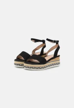 Anna Field Sandalen Met Plateauzool - Black -Modekleding Winkel 4367457f5775466daf5e2c9484e544e2
