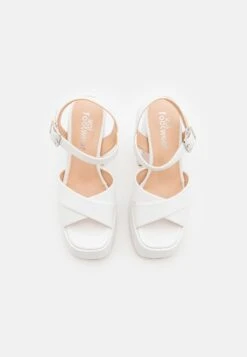 KOI FOOTWEAR Chidori - Sandalen Met Hoge Hak - White 13 KOI FOOTWEAR Chidori - Sandalen Met Hoge Hak - White -Modekleding Winkel 4759dc3d0036411eb1cf07f394f0f5c3