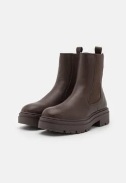 Even&Odd Enkellaarsjes Met Plateauzool - Brown -Modekleding Winkel 4d0bb7cc64784ca8aec83d2055b643d0