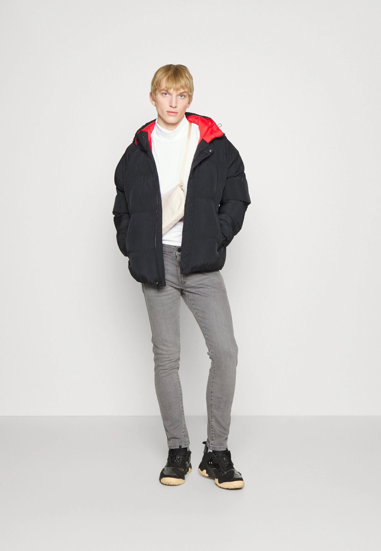 Jordan Puffer Jacket - Winterjas - Black/Fire Red 7 Jordan Puffer Jacket - Winterjas - Black/Fire Red - Afbeelding 5