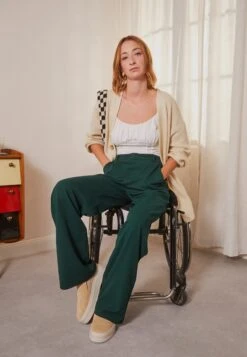 Anna Field Broek - Dark Green -Modekleding Winkel 4f5f5041c4df43c089414802c22f6690