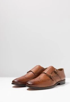 Pier One Leather - Instappers - Cognac -Modekleding Winkel 563237db7d784b85a082bce355da1c99