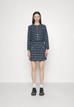 Sandro Recoupe - Blazer - Bleu/Noir -Modekleding Winkel 581025cfeebb4a8f8d002e0a24071586