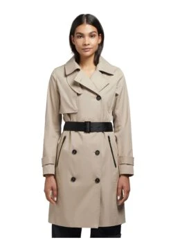 Khujo Trenchcoat - Beige 18 Khujo Trenchcoat - Beige -Modekleding Winkel 5925ea4d1bf944b390b3f235086c1d2b