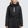 Khujo Lauren - Parka - Schwarz -Modekleding Winkel 5aa4514e3953430e9c7419a2e49ed394