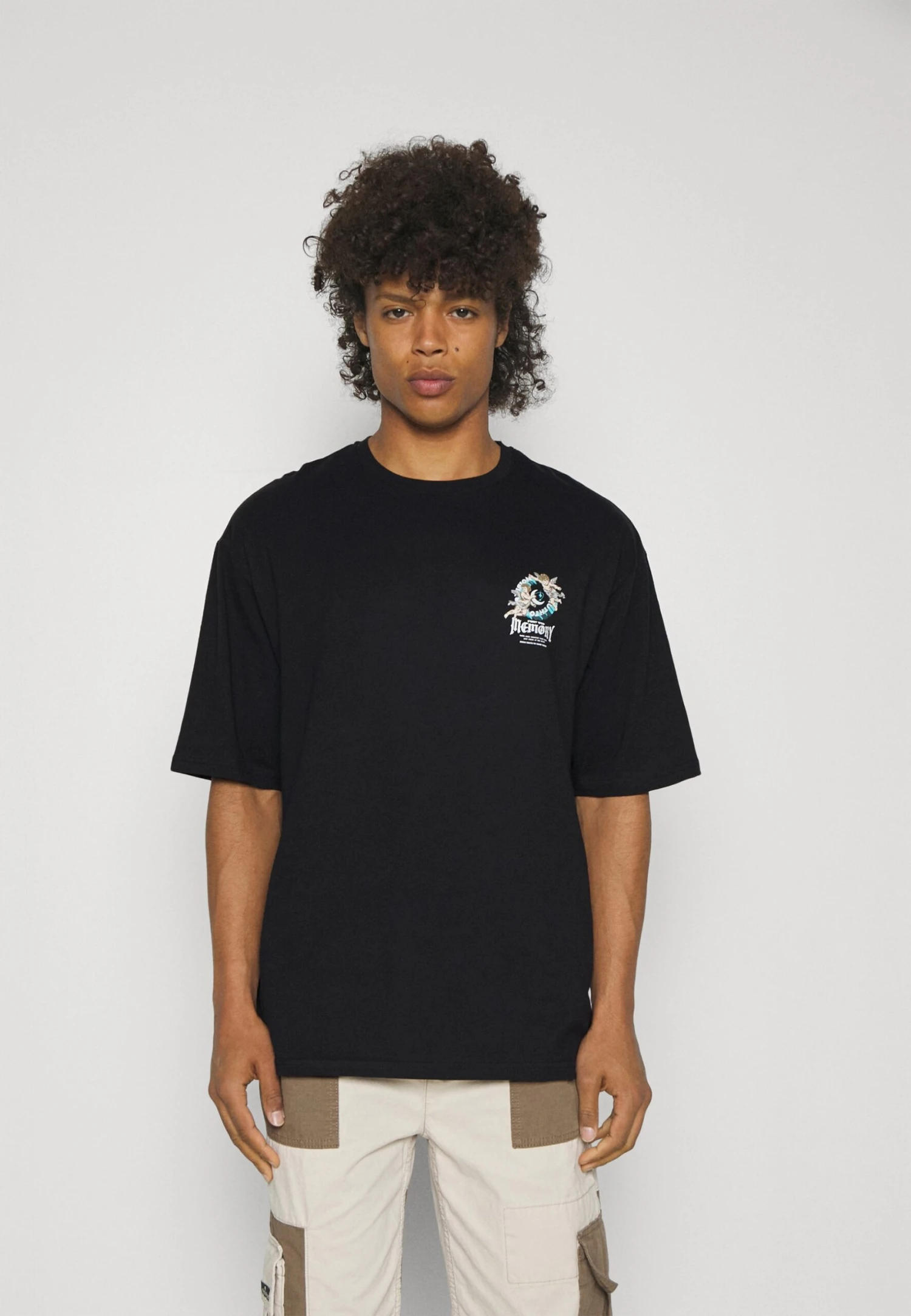 YOURTURN Unisex - T-Shirt Print - Black 3 YOURTURN Unisex - T-Shirt Print - Black