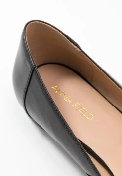Anna Field Leather Ballerinas - Ballerina'S - Black -Modekleding Winkel 6521b327bcf04992b277e651536be804