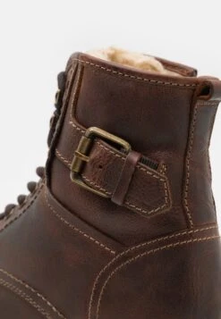 Pier One Leather - Veterboots - Brown -Modekleding Winkel 666e3a5bf438484bbadef029d3dd5ff8