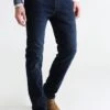 Pier One Basic - Straight Leg Jeans - Dark Blue Denim -Modekleding Winkel 6bac06e7942b4ba2b56ace213f2abfd6