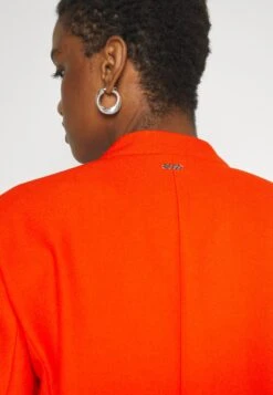 Boss Slim-Fit Cropped Jacket With Collarless Styling - Blazer - Bright Orange -Modekleding Winkel 6f7874f6fcf24bdca8450114e8ba7098
