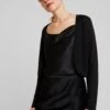 Kaffe Kaankra Bolero - Vest - Deep Black 1 Kaffe Kaankra Bolero - Vest - Deep Black -Modekleding Winkel 7901fc9347d34095867958df13b3b9ea