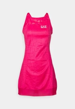 EA7 Emporio Armani Tennis Pro Freestyle Dress - Jurken - Fancy Pink Yarrow -Modekleding Winkel 80ddce25a2ea41919e1ba87cc4bc36c6