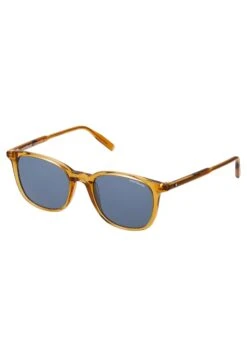 Mont Blanc Snowcap Round Acetate Sunglasses - Zonnebril - Yellow/Blue -Modekleding Winkel 815c5f5ac7244e52b64b97447e2bcf37