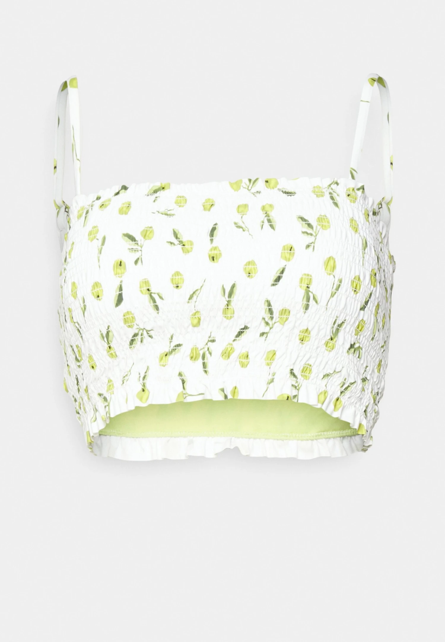 Seafolly Summer Crush Shirred Long Line Bandeau - Bikinitop - Off-White 7 Seafolly Summer Crush Shirred Long Line Bandeau - Bikinitop - Off-White - Afbeelding 5